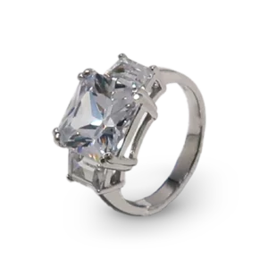 Klarer Diamantring