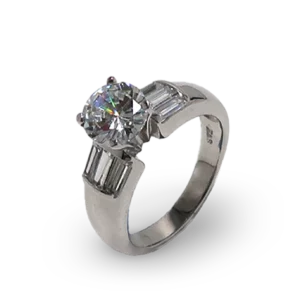 Eleganter Diamantring.