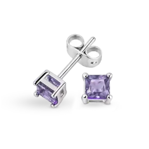 Violett-Ohrstecker